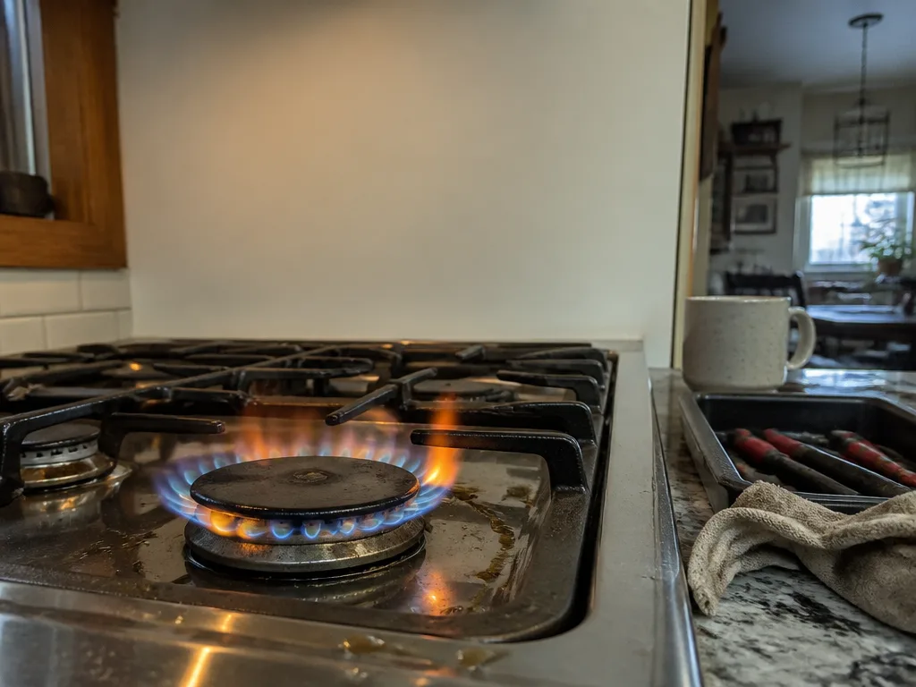 A common warning sign of worn stove components